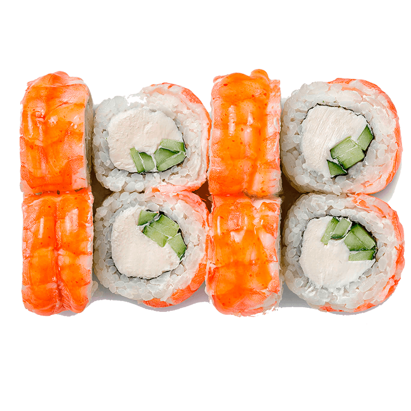 филадельфия с креветкой